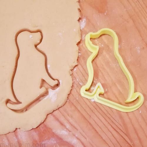 Dog shaped cookie clearance cutters